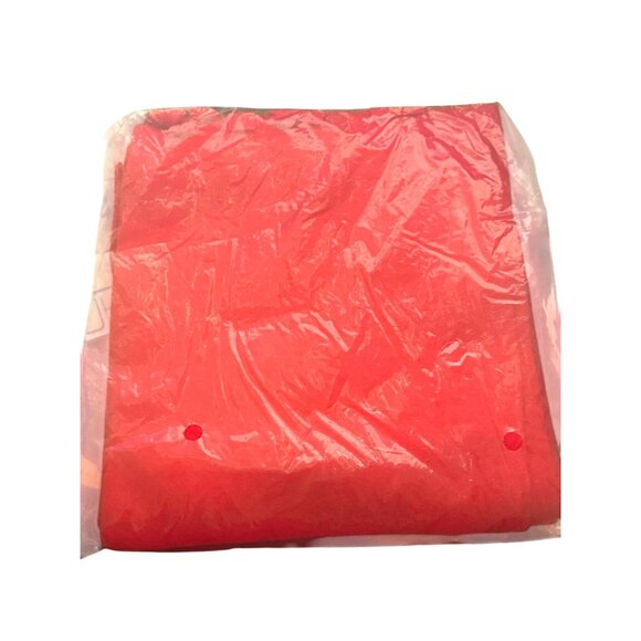 Red Fleece Scarf 60" X 8" 100% Polyester - Picture 5 of 6